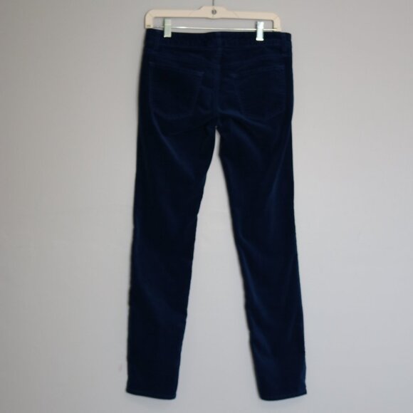 GAP 1969 Cobalt Blue Velvet Pants – Size 4 - Picture 3 of 4